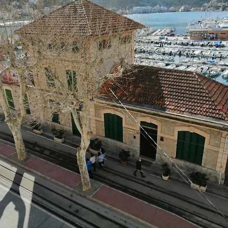 The Tram Stop Port De Soller